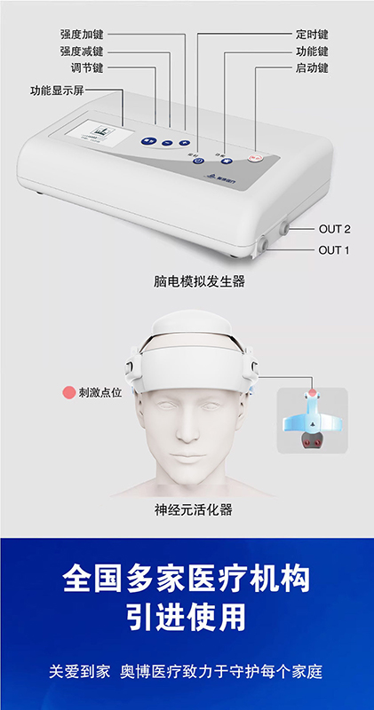 奥博甄选脑功能康复治疗仪产品使用说明